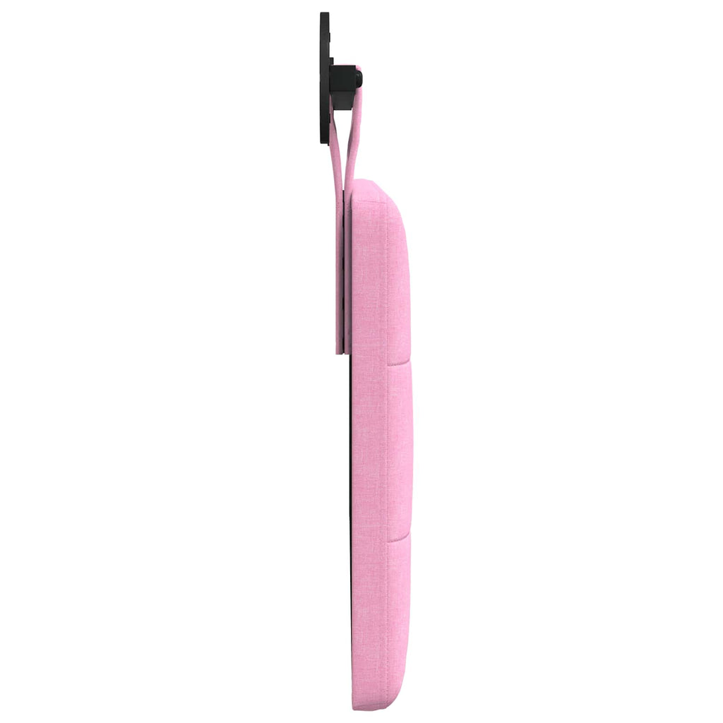 Hängendes Kopfteil Rosa Stoff