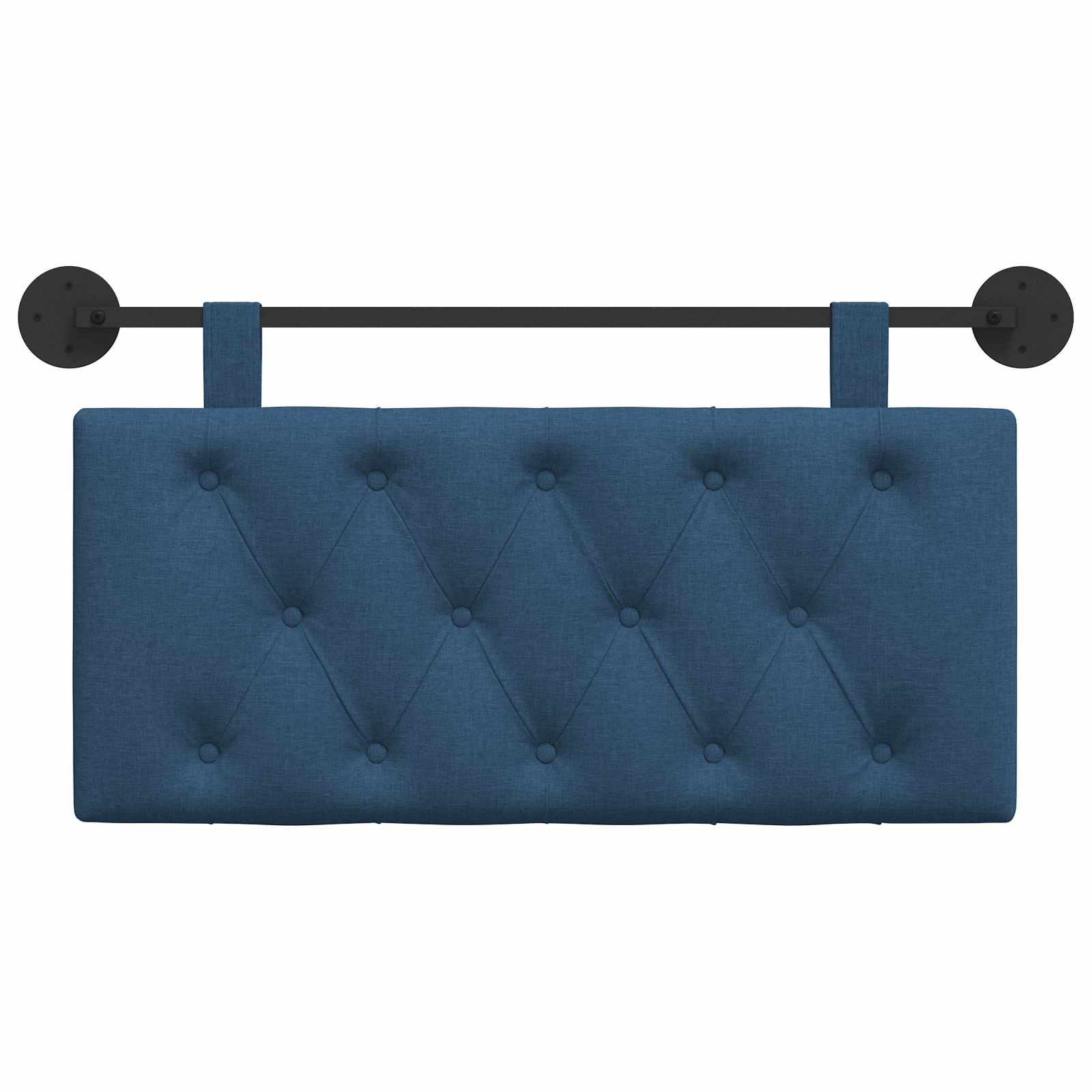 Hängendes Kopfteil Blau Stoff