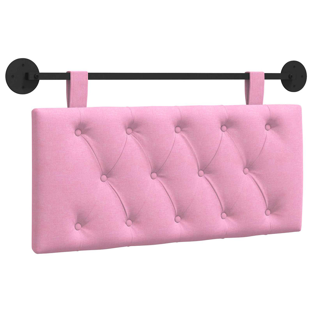 Hängendes Kopfteil Rosa Stoff
