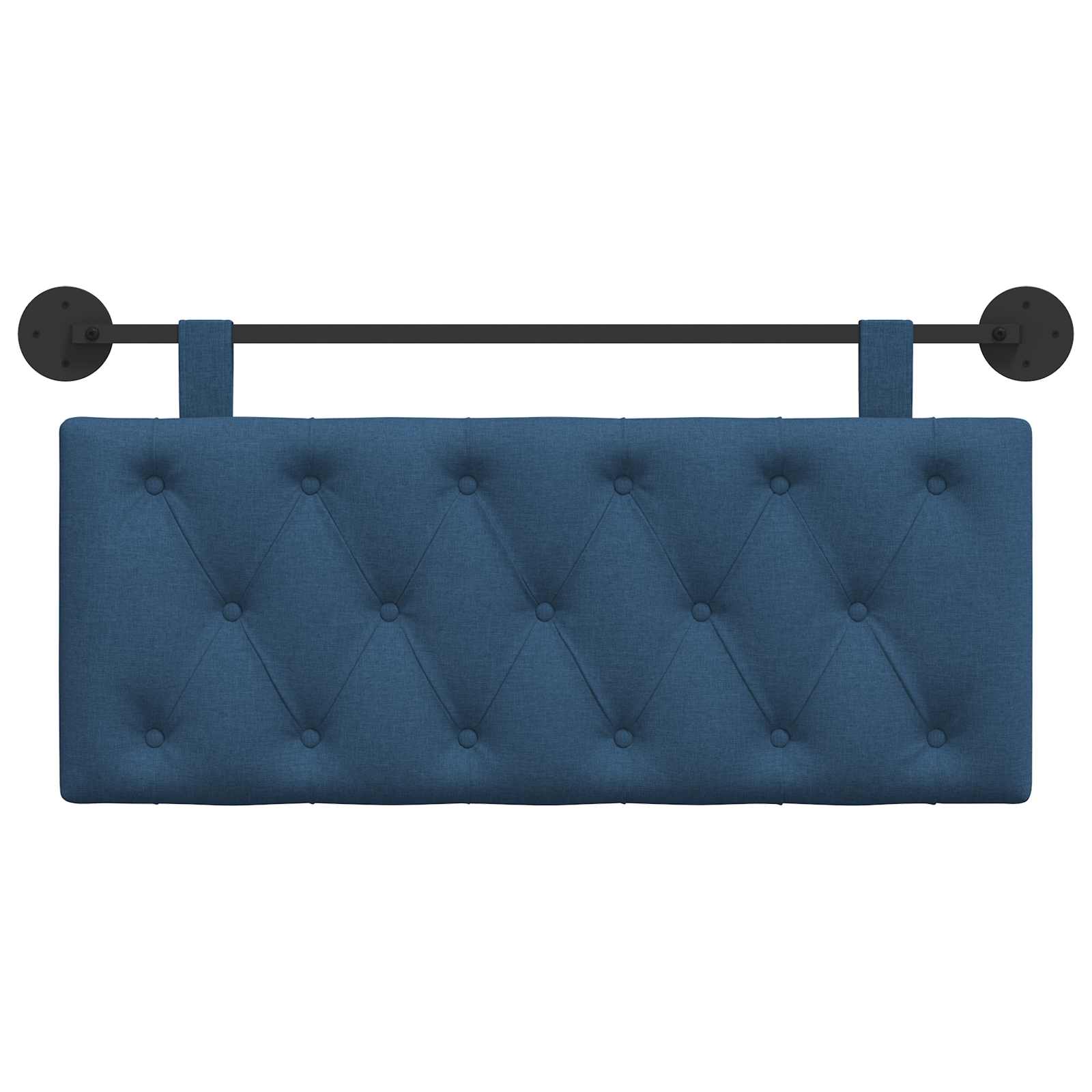 Hängendes Kopfteil Blau Stoff