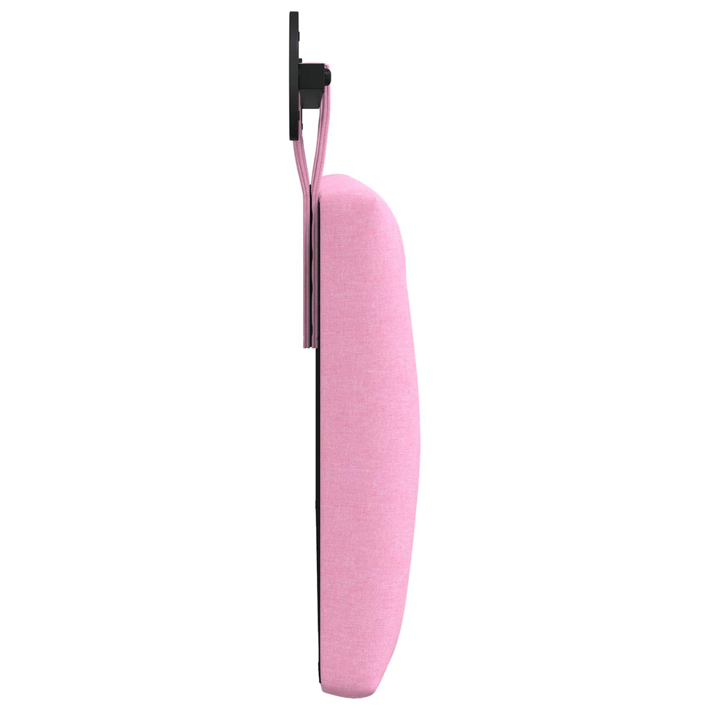 Hängendes Kopfteil Rosa Stoff