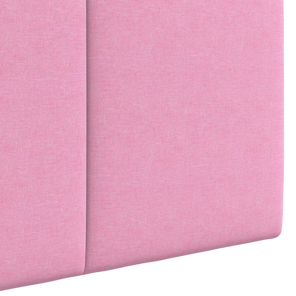 Hängendes Kopfteil Rosa Stoff