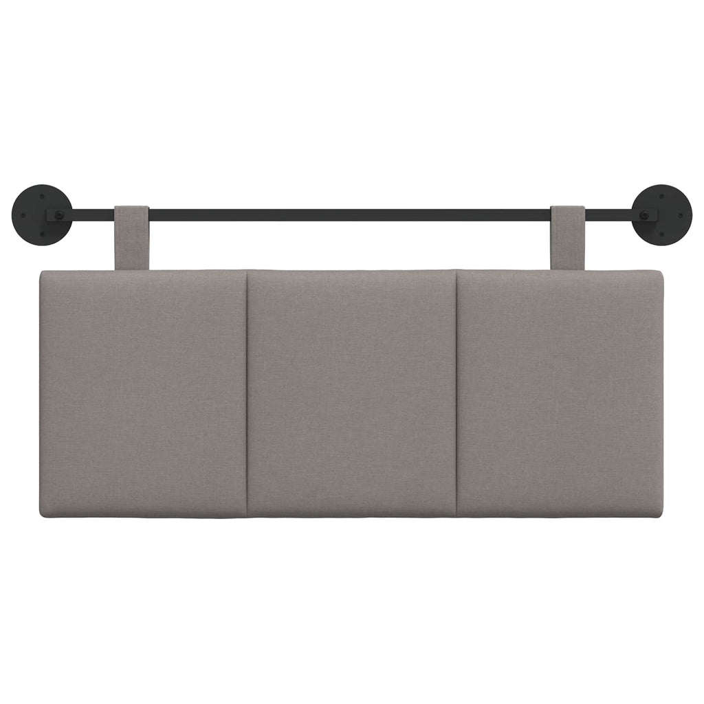 Hängendes Kopfteil Taupe Stoff