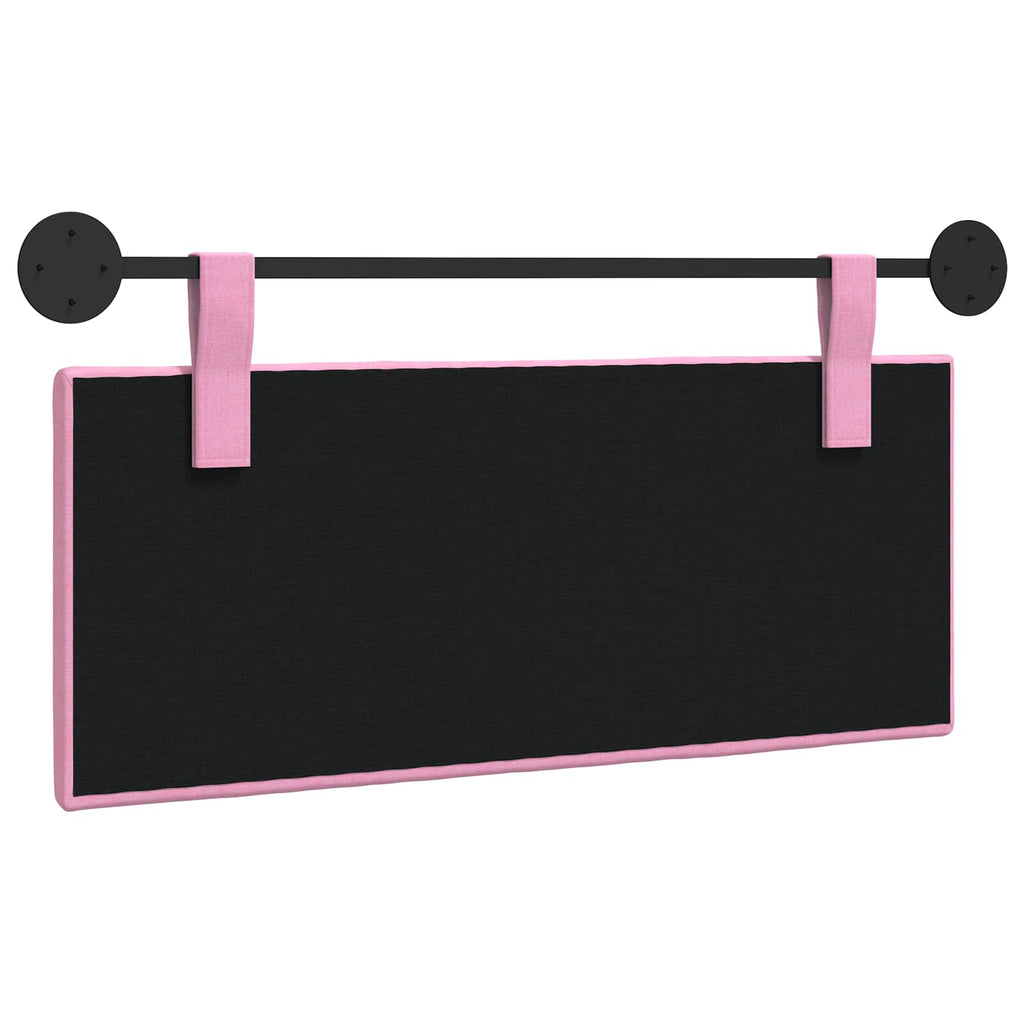 Hängendes Kopfteil Rosa Stoff