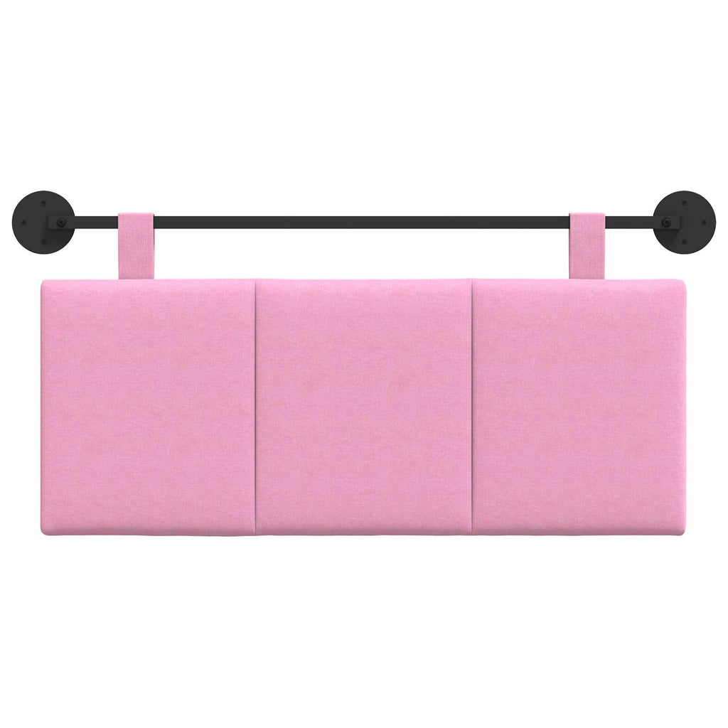 Hängendes Kopfteil Rosa Stoff
