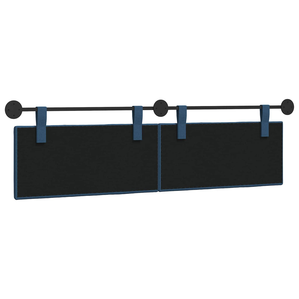 Hängendes Kopfteil Blau Stoff