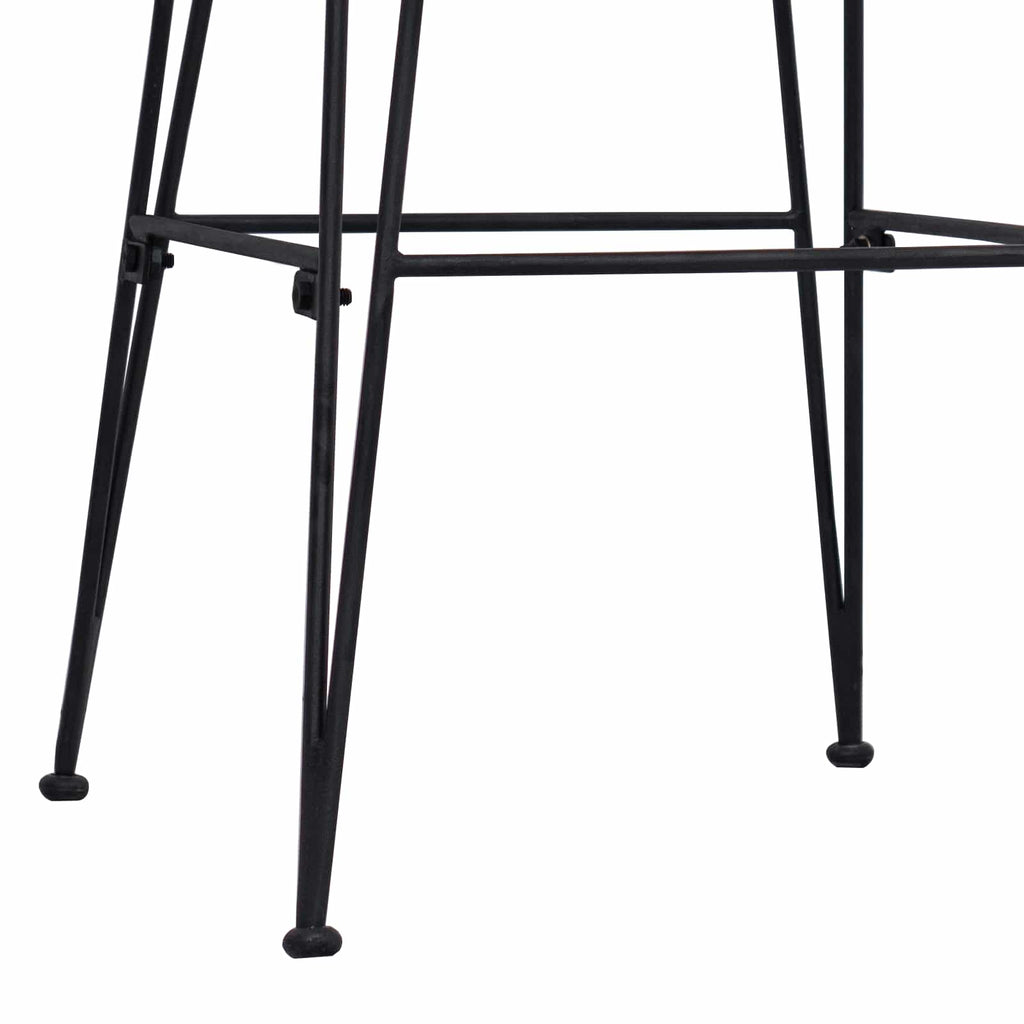 Esststuhl 2 pcs Natur 41 x 55 x 85 cm Rattan und Stahl