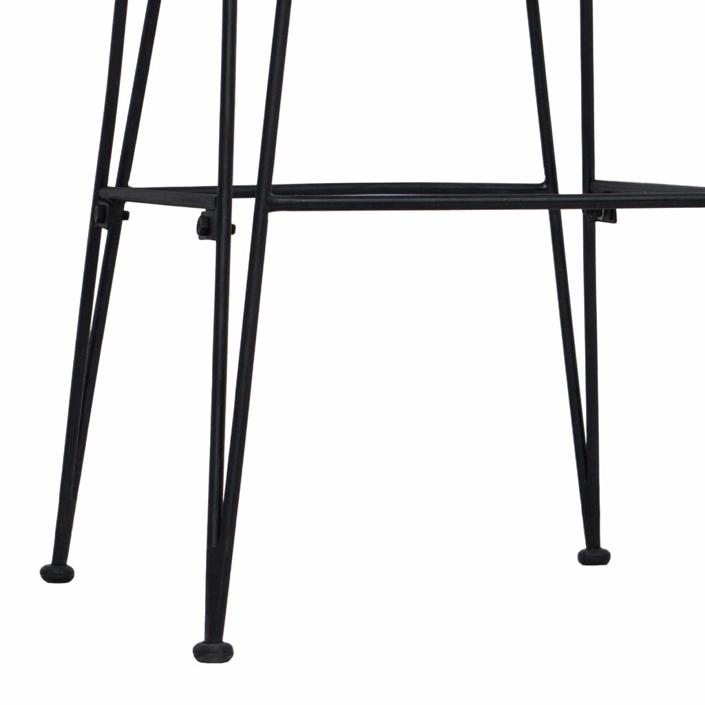 Barhocker 2 pcs Natur 44 x 55 x 109 cm Rattan und Stahl