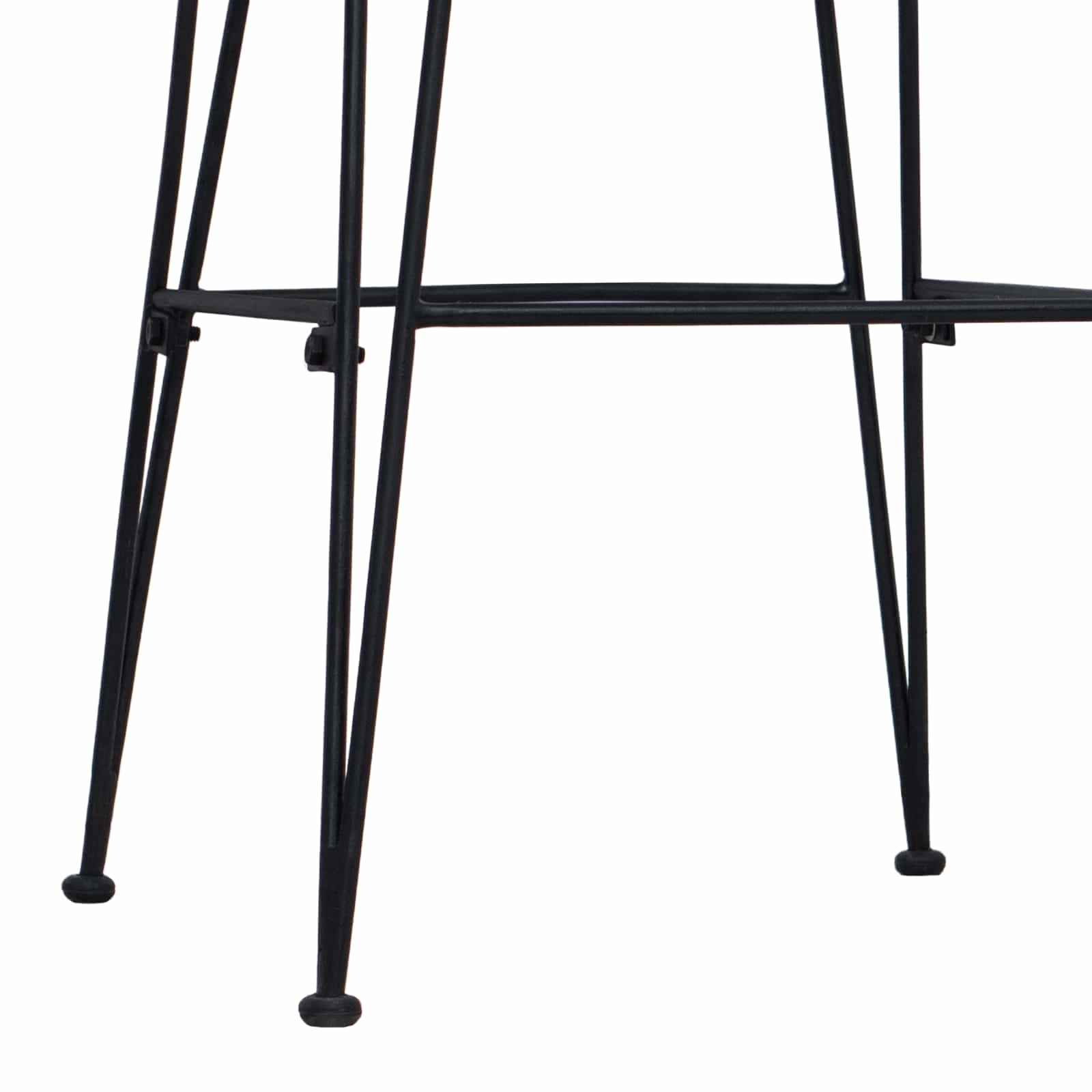 Barhocker 2 pcs Natur 44 x 55 x 109 cm Rattan und Stahl