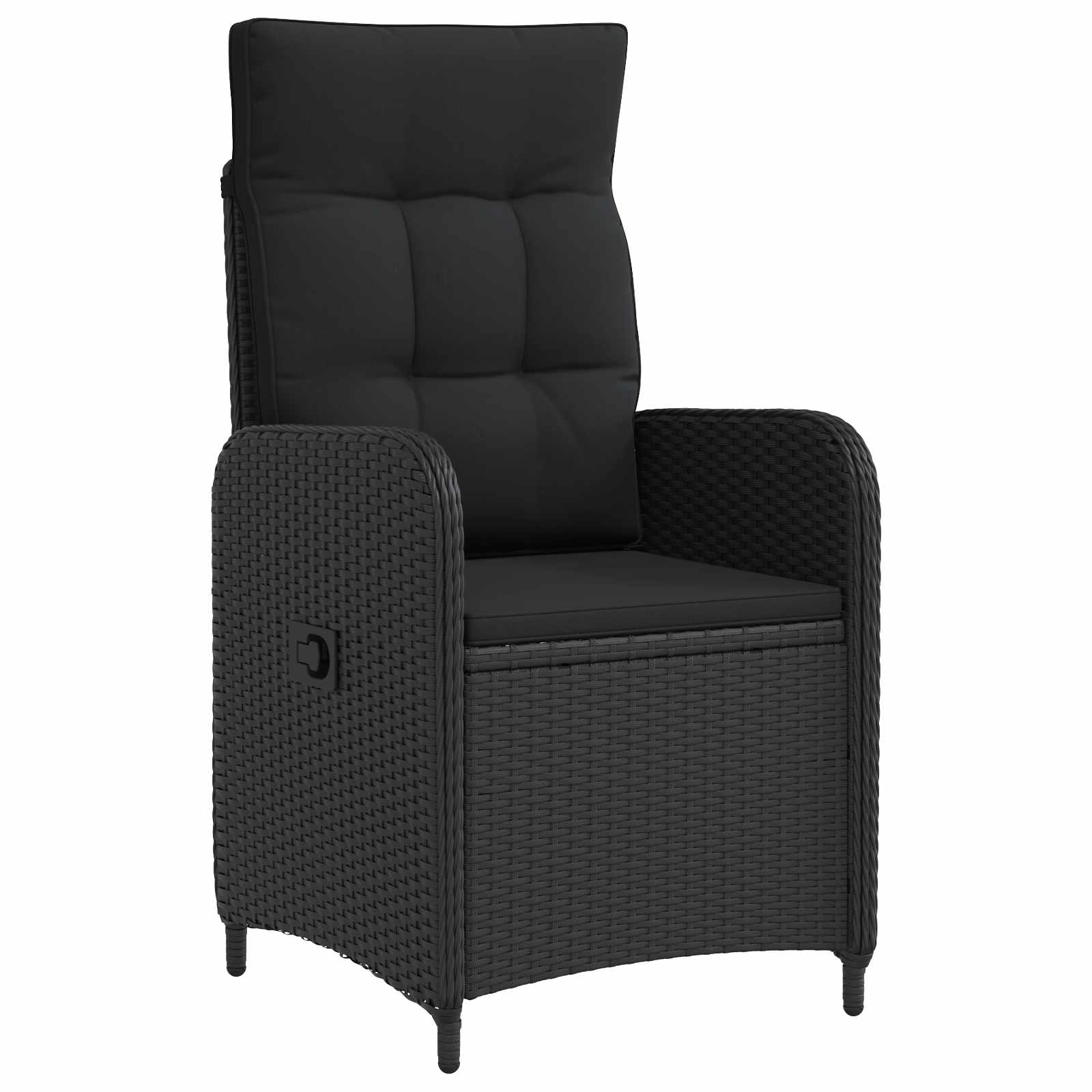 Sofa-Tischset 5 pcs PE Rattan und pulverbeschichteter Stahl