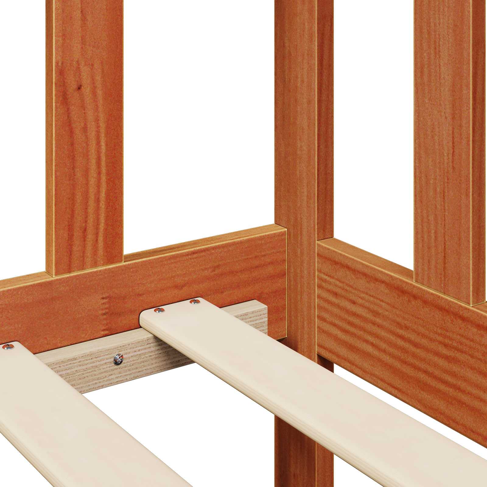 Tagesbett mit Schubladen 3 pcs Wachsbraun Massivholz Kiefer