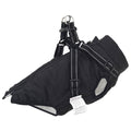 Hundemantel Schwarz L40 Fleece und Polyester