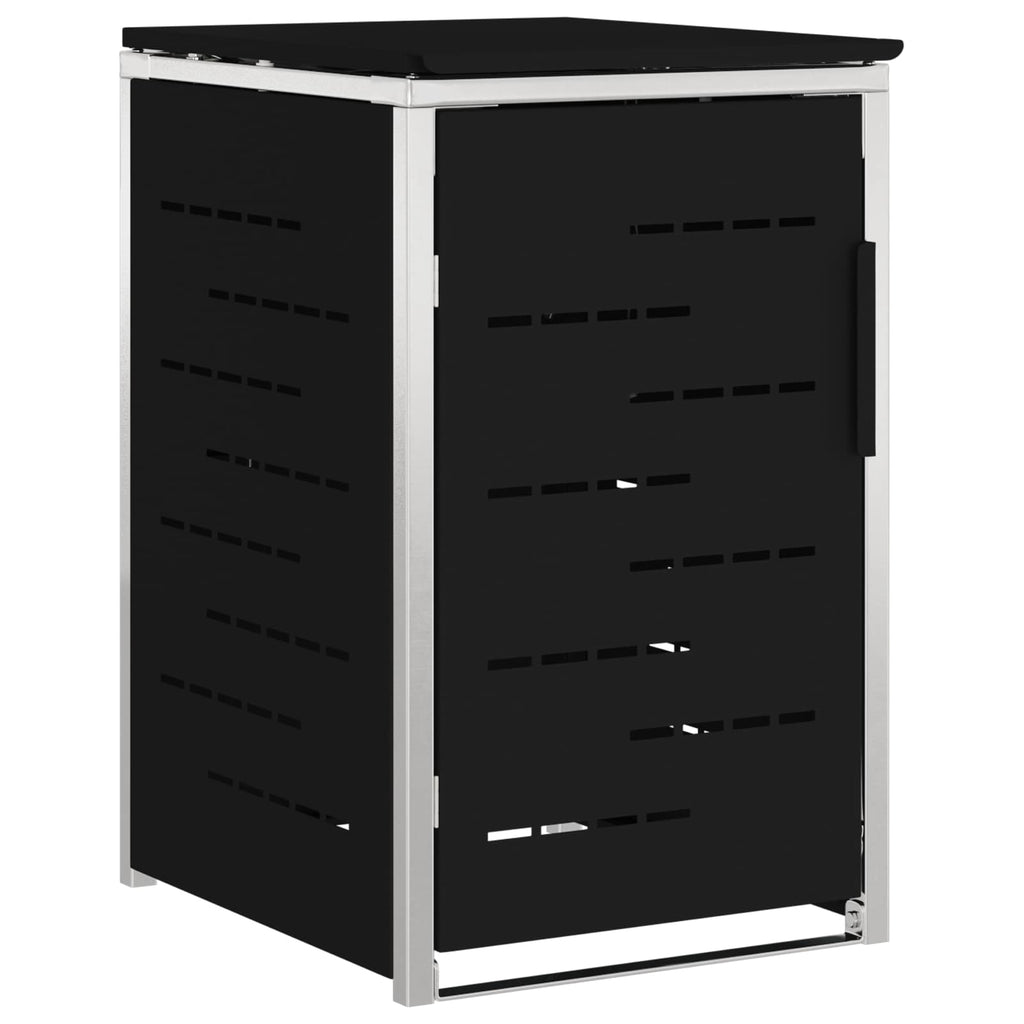 Mülltonnenbox for 1 Bin 240L Schwarz