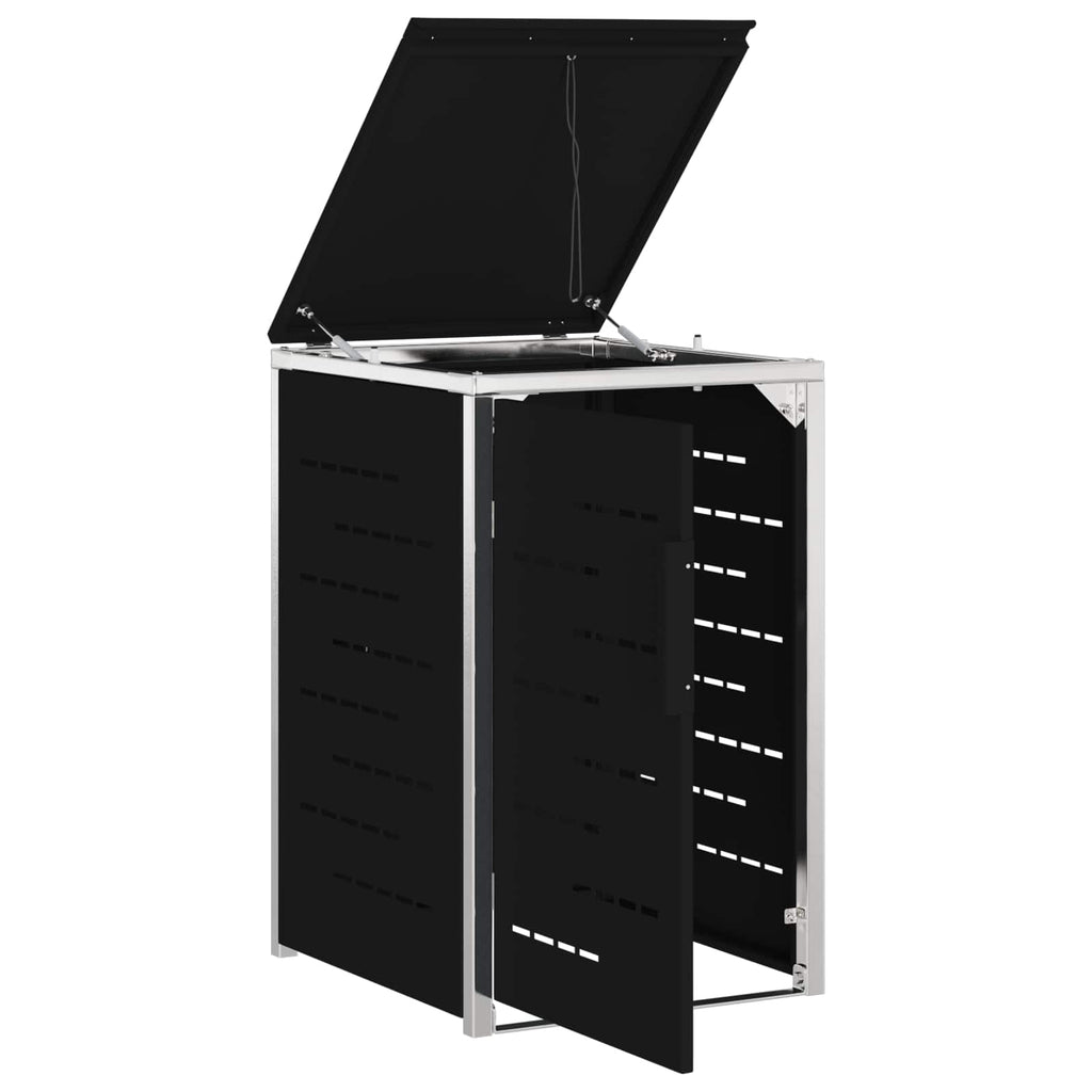 Mülltonnenbox for 1 Bin 240L Schwarz