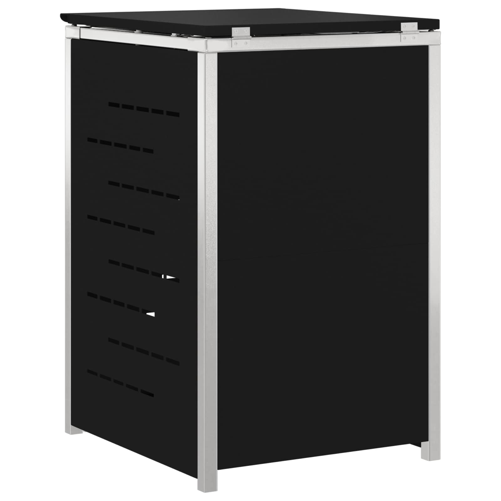 Mülltonnenbox for 1 Bin 240L Schwarz