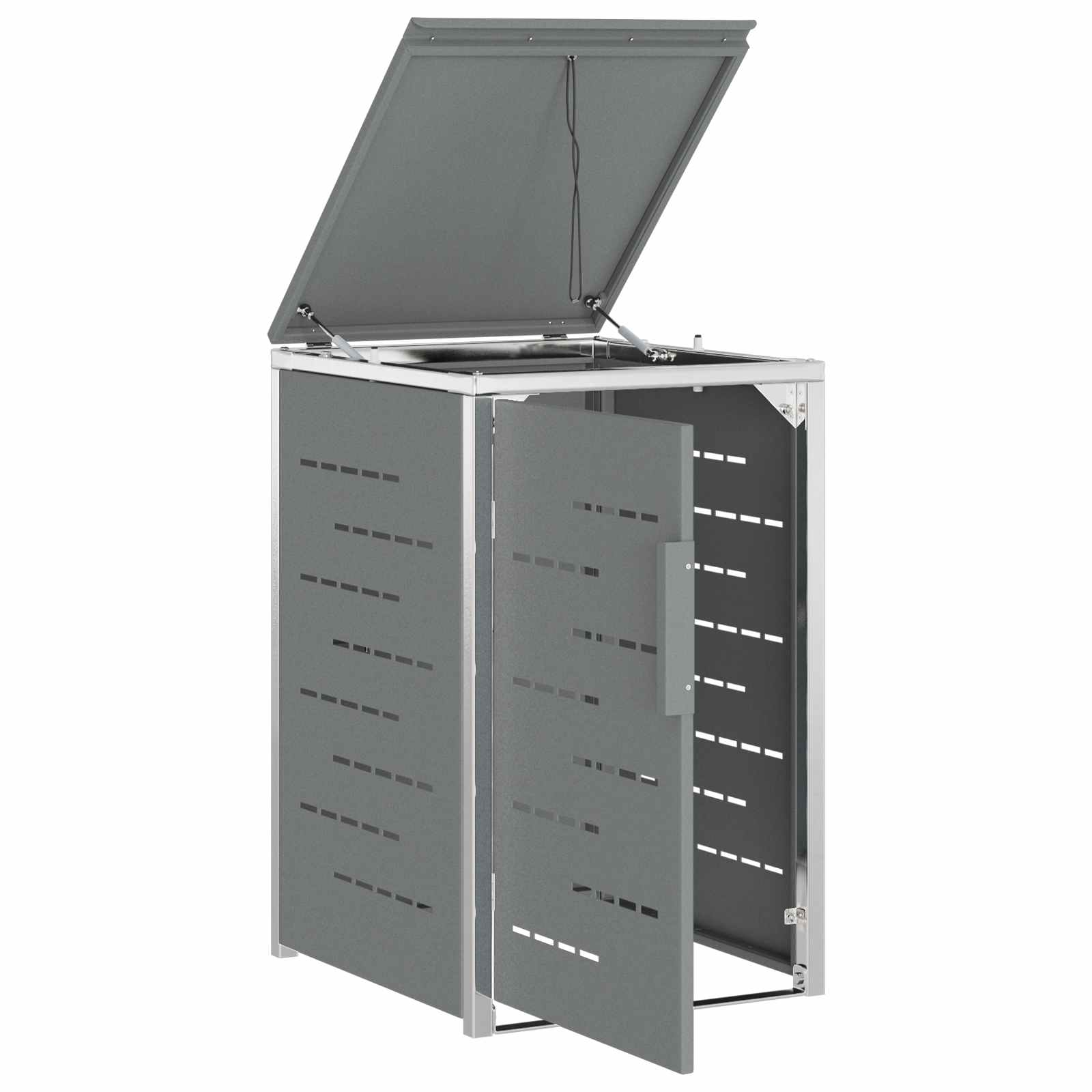 Mülltonnenbox for 1 Bin 240L Grau