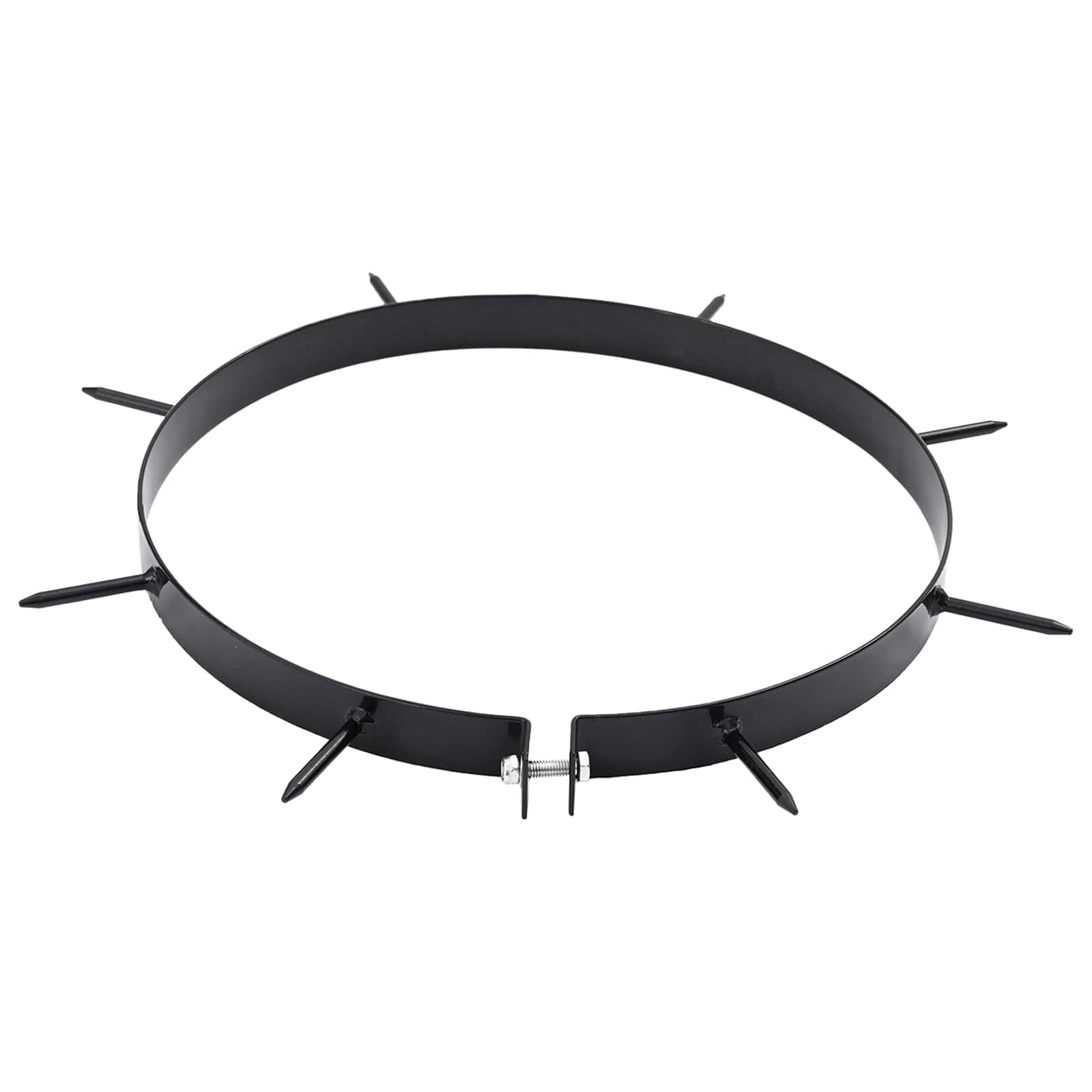 Rasen-Aerator-Klemme mit Spikes 5 pcs Ø 30 cm Stahl
