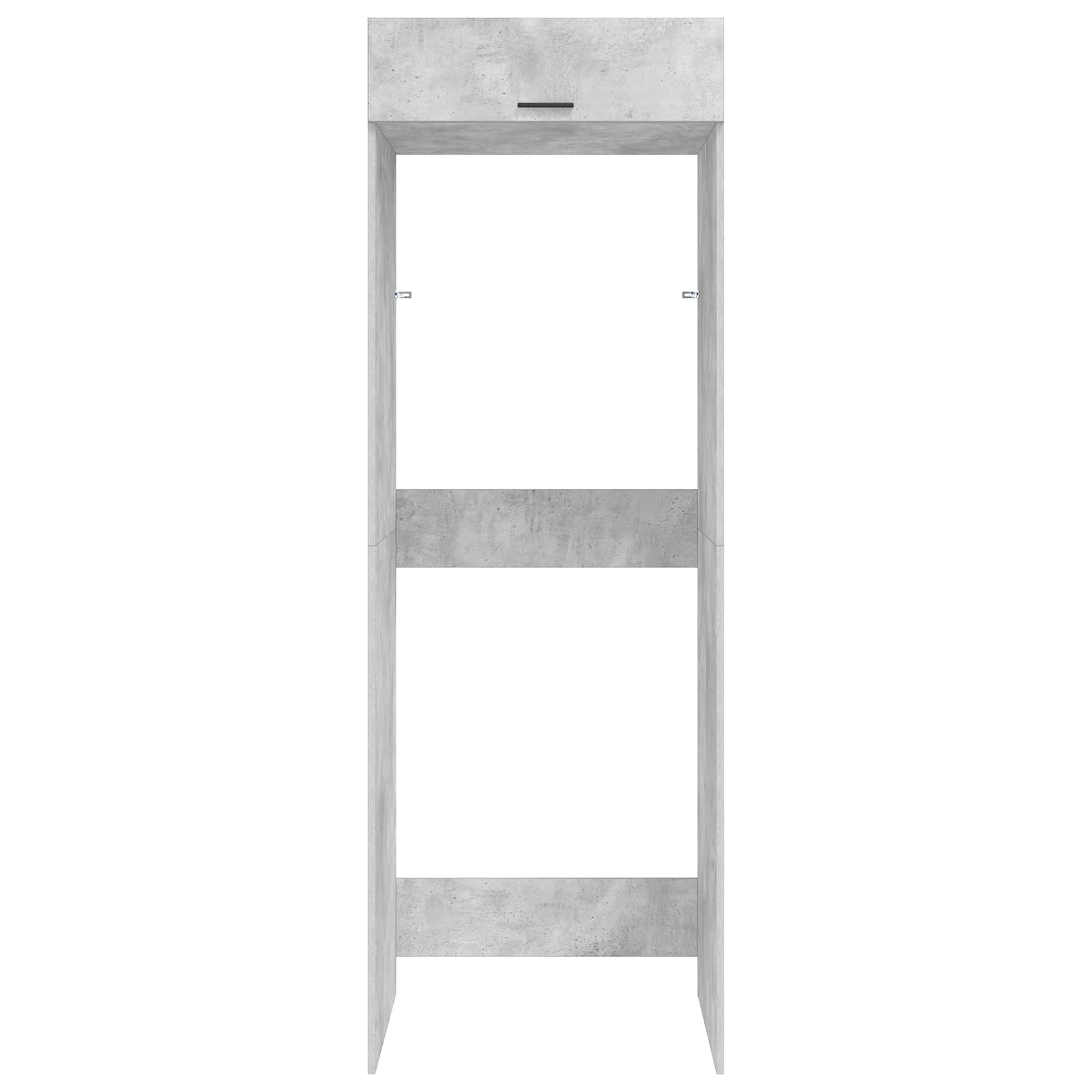 Waschmaschinen-Schrank Beton 67,5 x 68 x 200 cm Holzwerkstoff