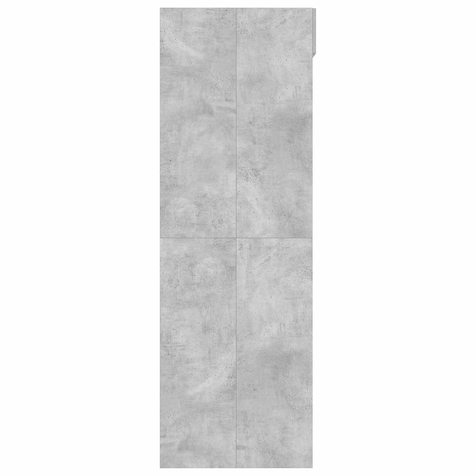 Waschmaschinen-Schrank Beton 67,5 x 68 x 200 cm Holzwerkstoff