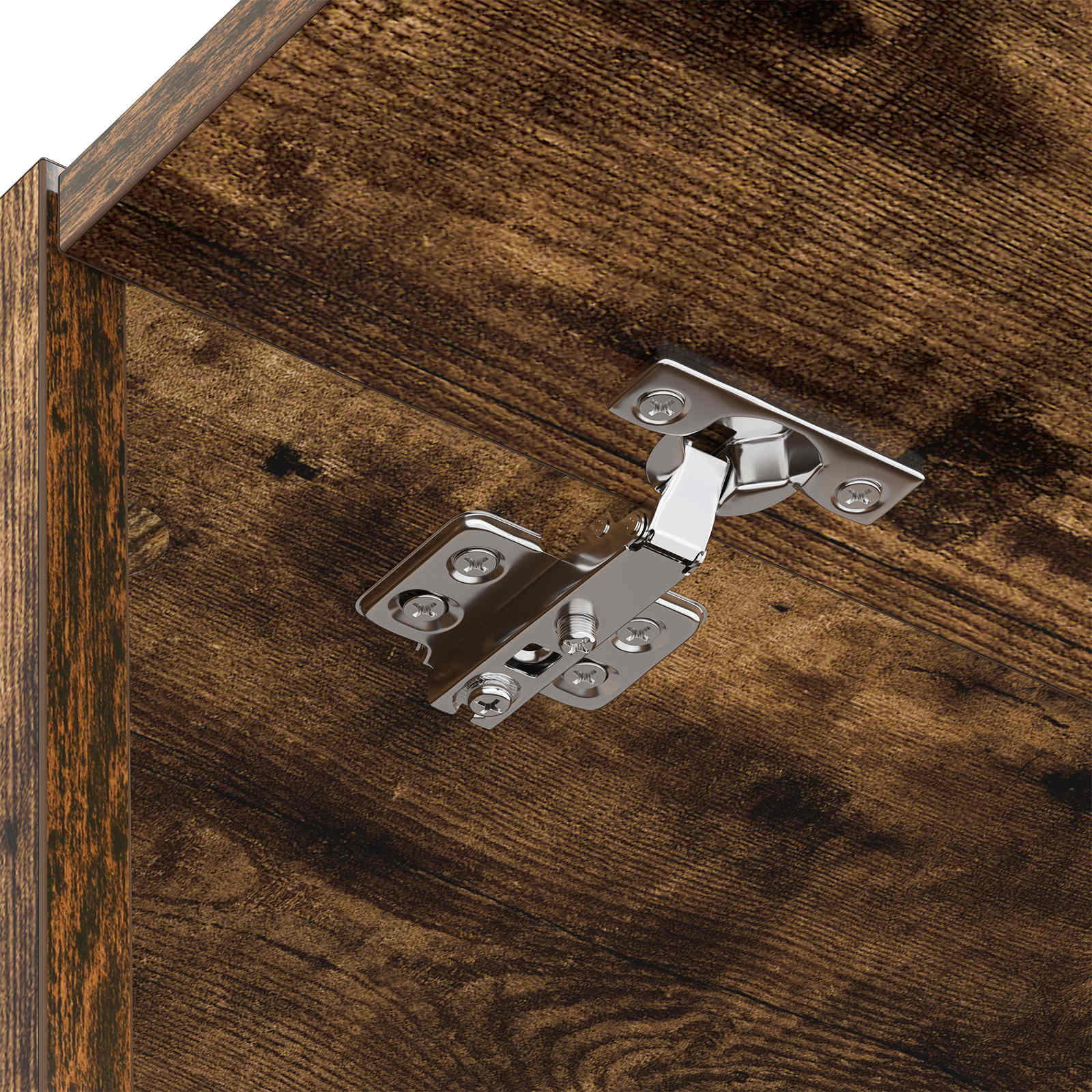 Waschmaschinen-Schrank Geräucherte Eiche 67,5 x 68 x 200 cm