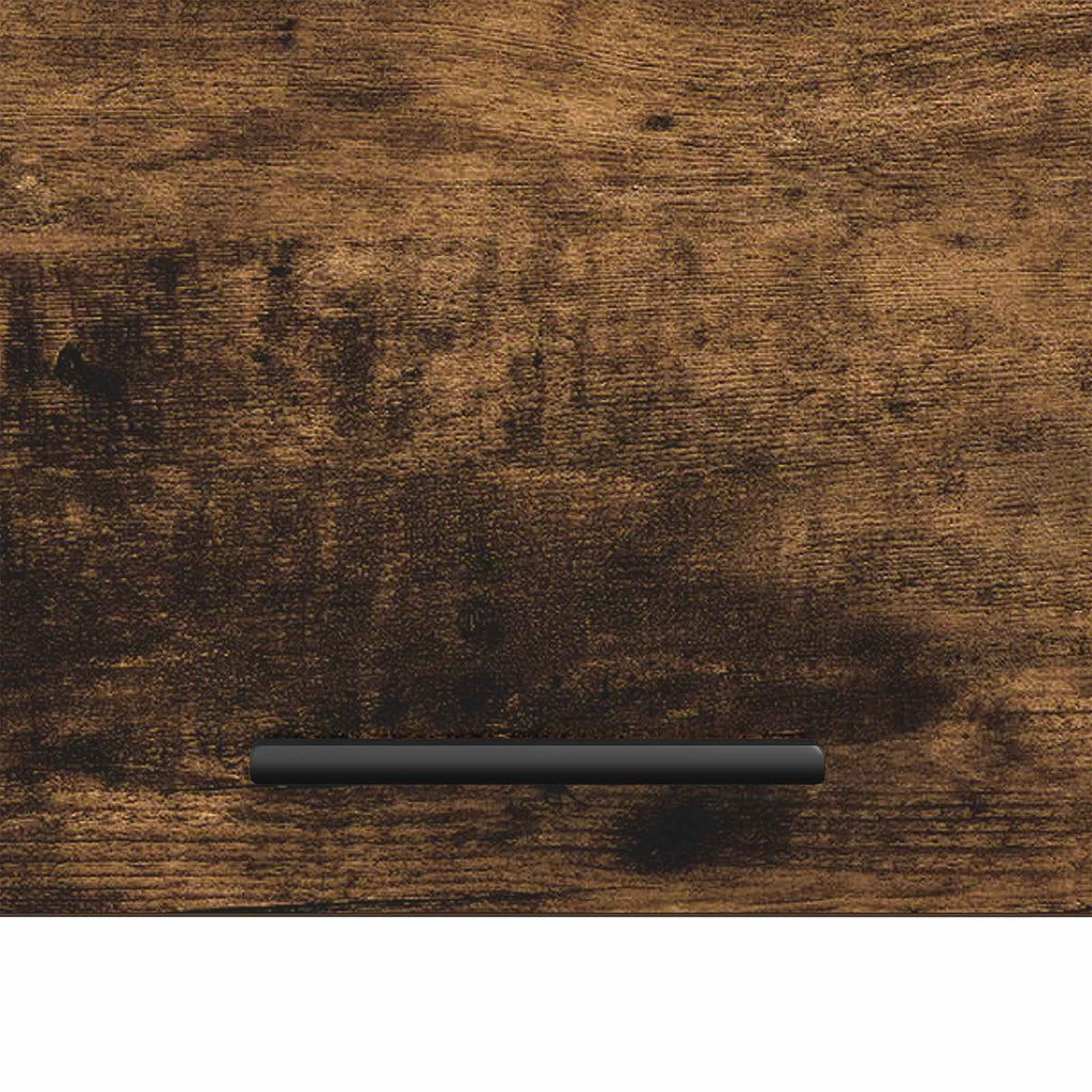 Waschmaschinen-Schrank Geräucherte Eiche 67,5 x 68 x 200 cm