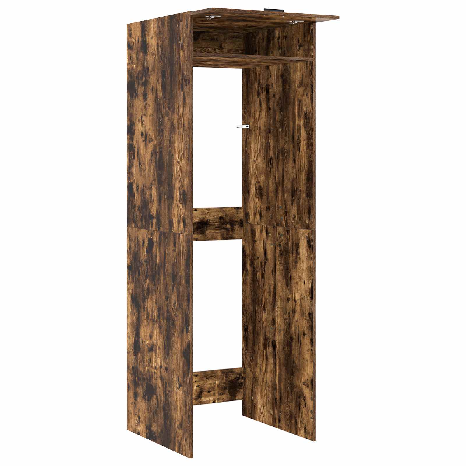 Waschmaschinen-Schrank Geräucherte Eiche 67,5 x 68 x 200 cm