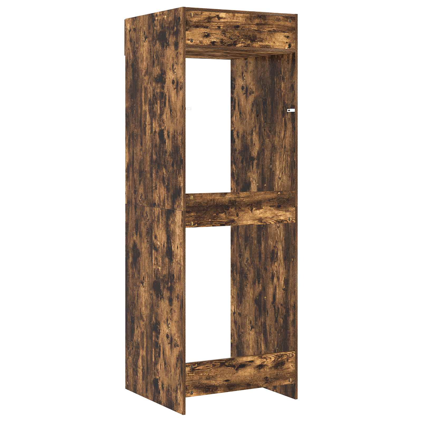 Waschmaschinen-Schrank Geräucherte Eiche 67,5 x 68 x 200 cm