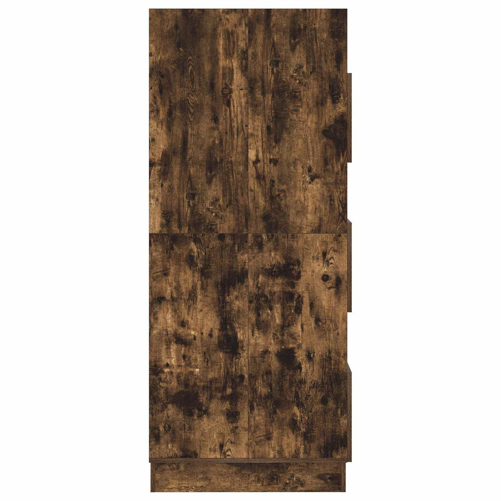 Wäscheschrank Geräucherte Eiche 50 x 68 x 162 cm Holzwerkstoff