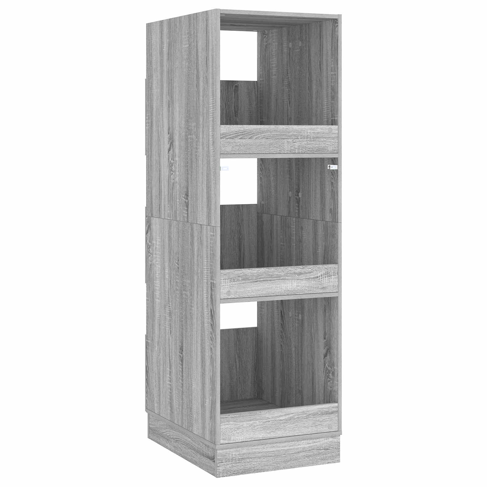 Wäscheschrank Graues Sonoma 50 x 68 x 162 cm Holzwerkstoff