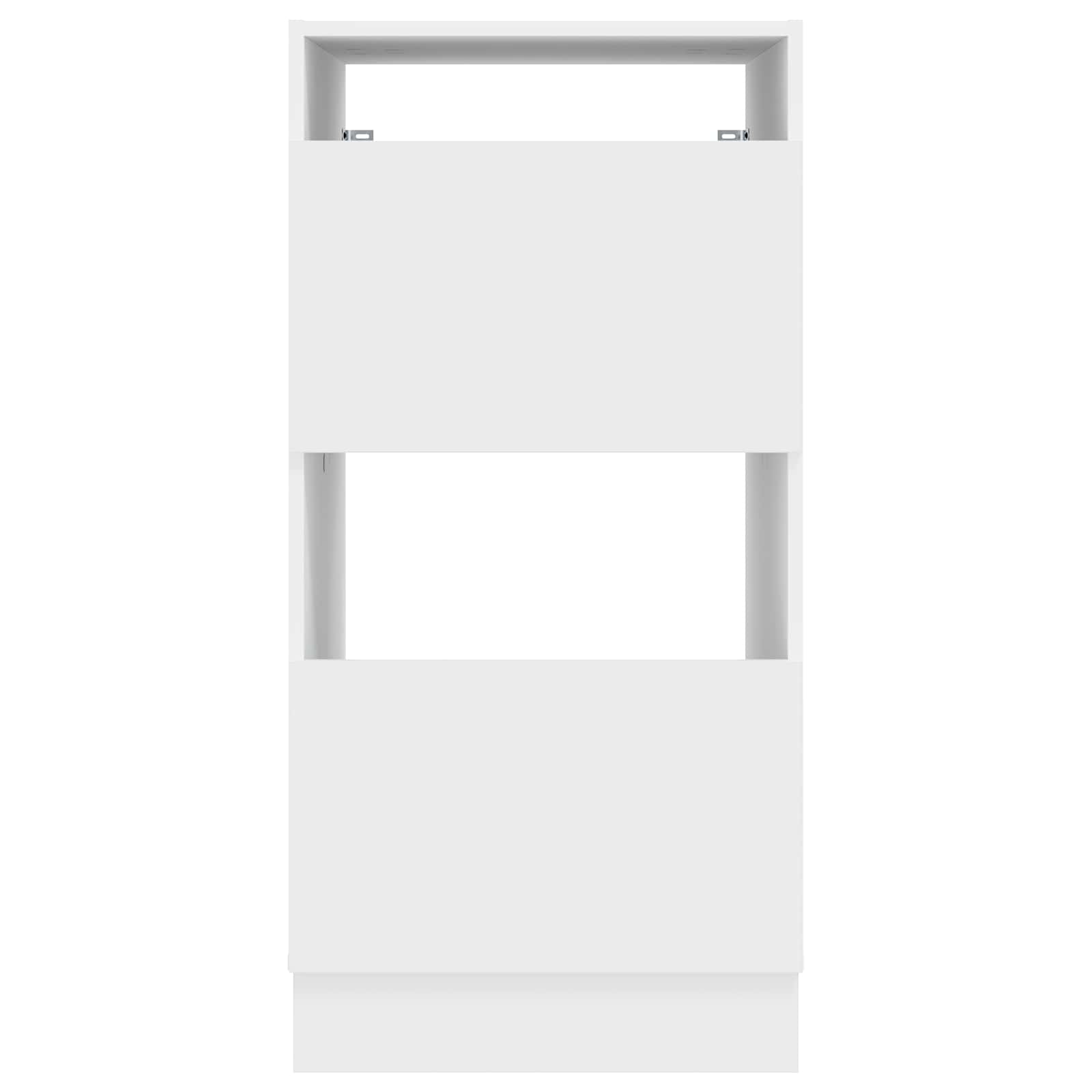 Wäscheschrank mit Speicher Weiß 50 x 68 x 102 cm Holzwerkstoff
