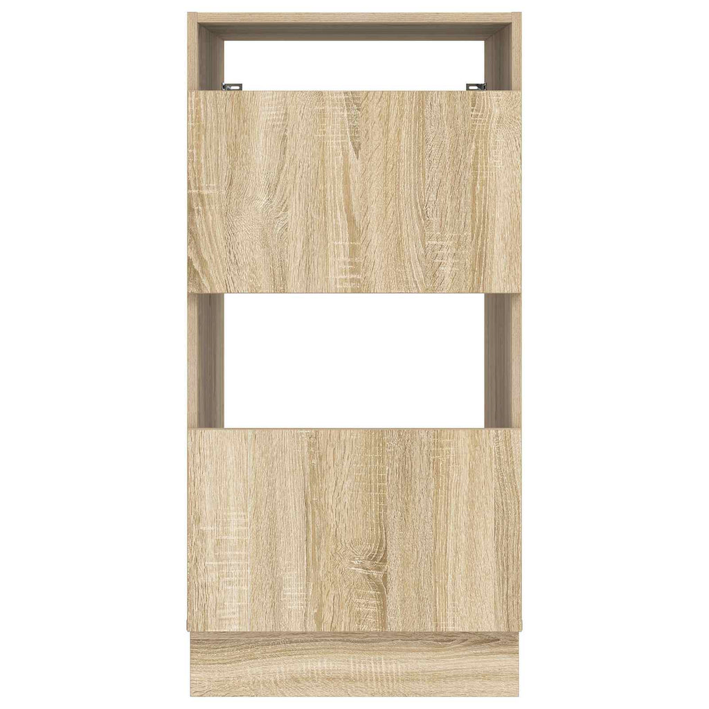 Wäscheschrank mit Tür Sonoma 50 x 68 x 102 cm Holzwerkstoff