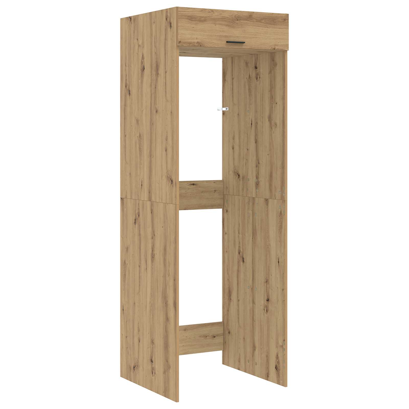 Wäscheschrank-Set 2 Stk. Artisan-Eiche Holzwerkstoff