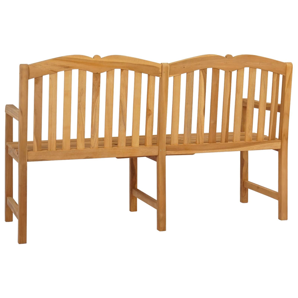 Handgefertigte Rosenbank Natur 150,5 x 60 x 95 cm