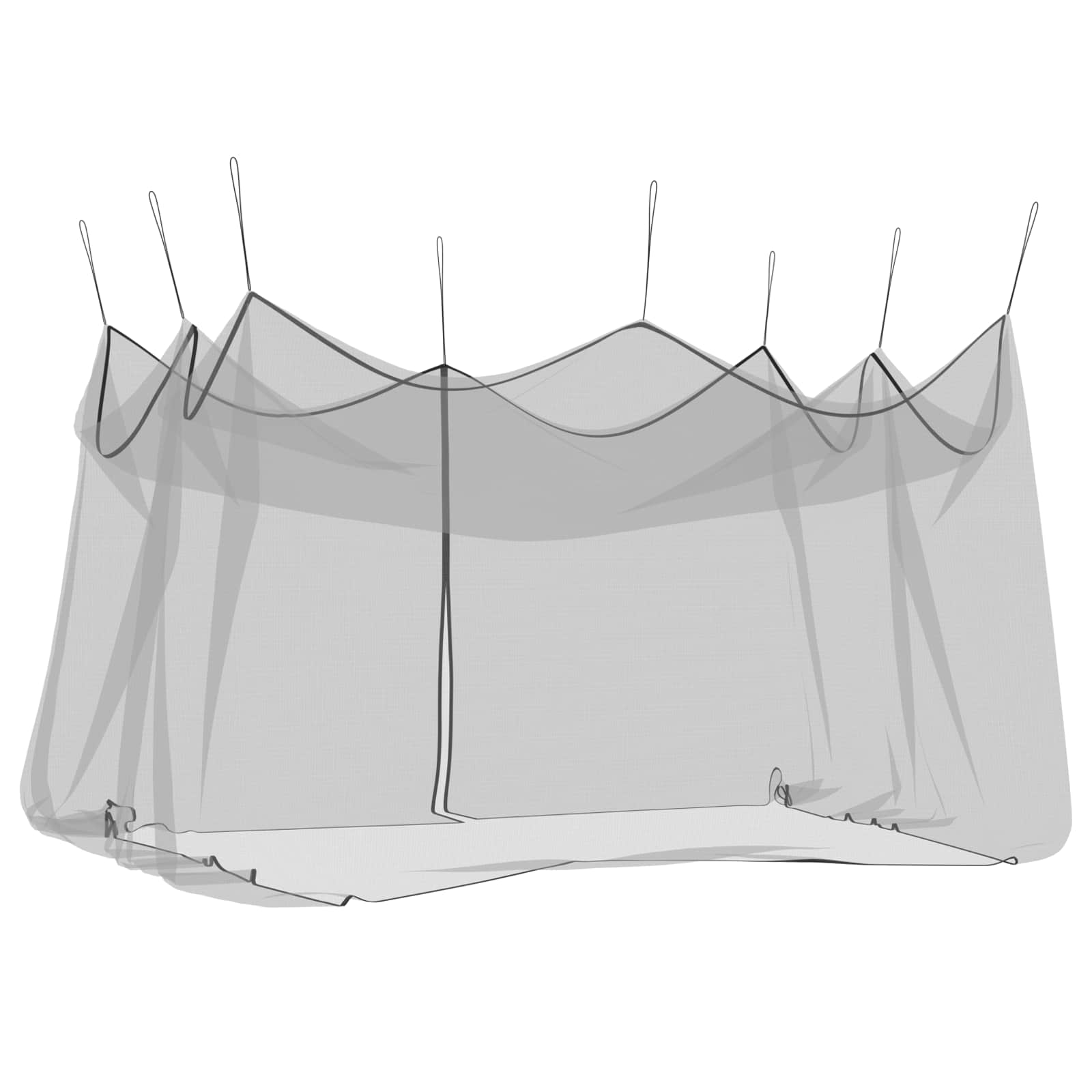 Garten Mücken Netz 156 Mesh Schwarz 3 x 4,5 x 2,5 m Polyester