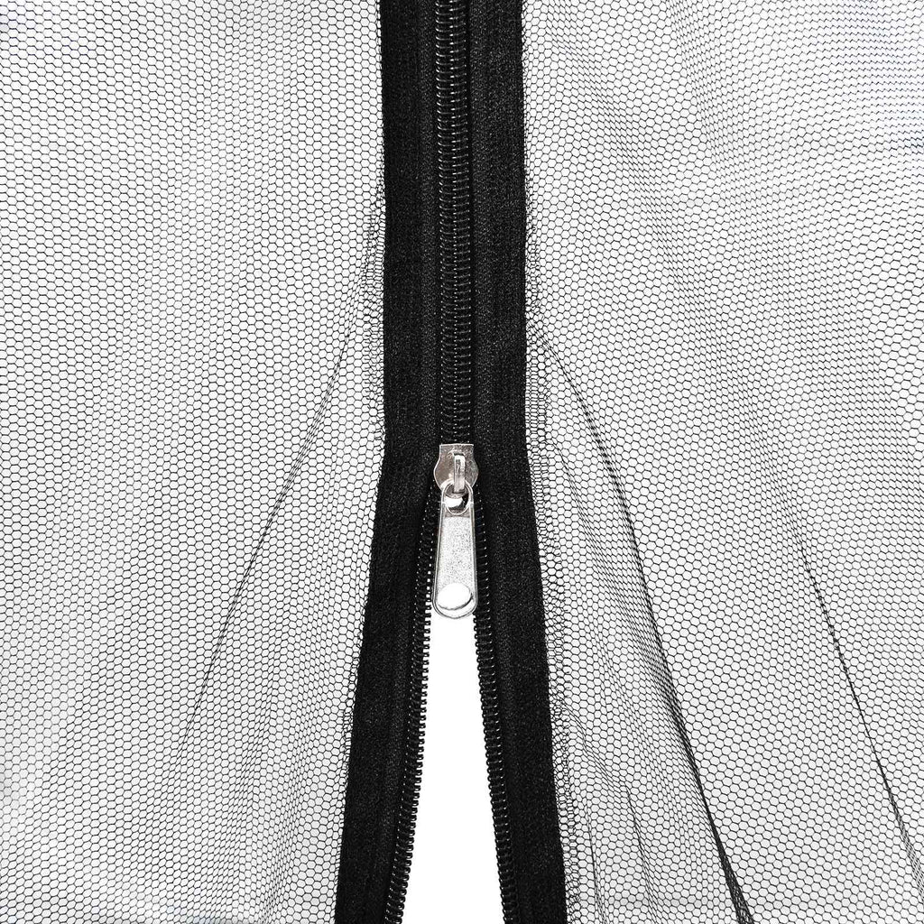 Garten Mücken Netz 156 Mesh Schwarz 3 x 6 x 2,5 m Polyester