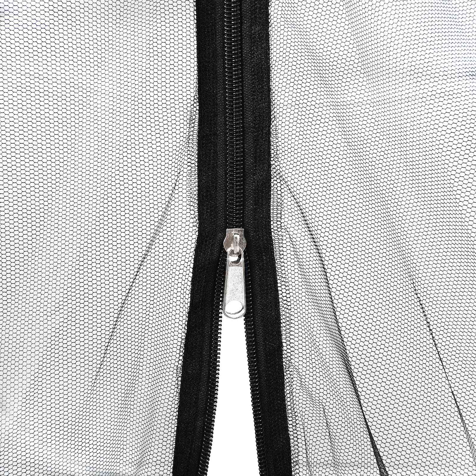 Garten Mücken Netz 156 Mesh Schwarz 4 x 4 x 2,5 m Polyester