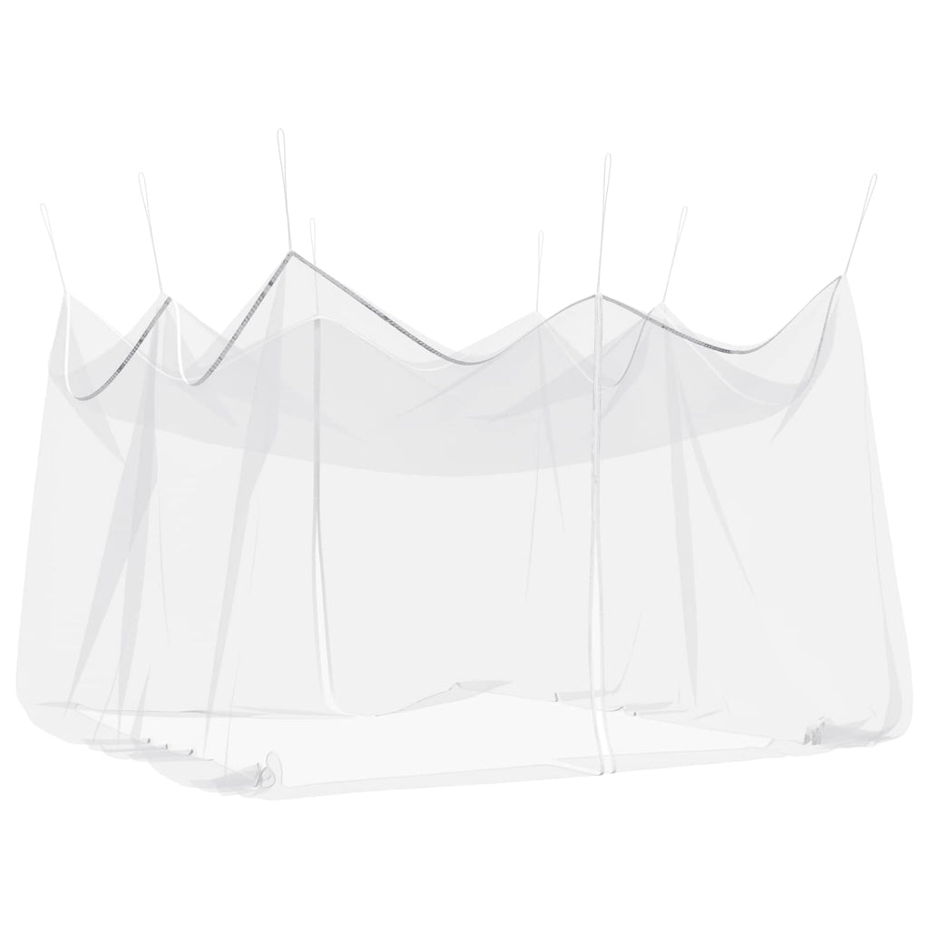 Garten Mücken Netz 156 Mesh Weiß 4 x 4 x 2,5 m Polyester