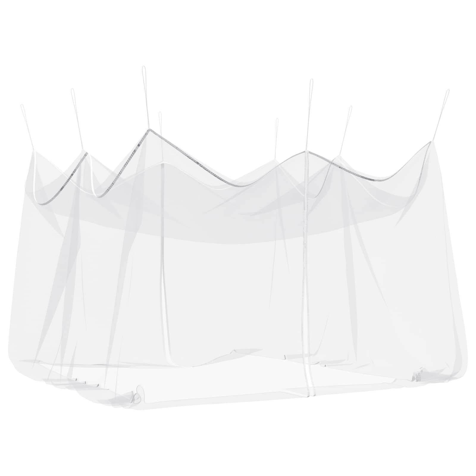 Garten Mücken Netz 156 Mesh Weiß 4 x 4 x 2,5 m Polyester