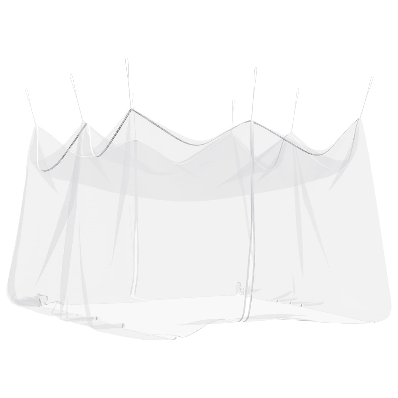 Garten Mücken Netz 156 Mesh Weiß 4 x 4 x 2,5 m Polyester