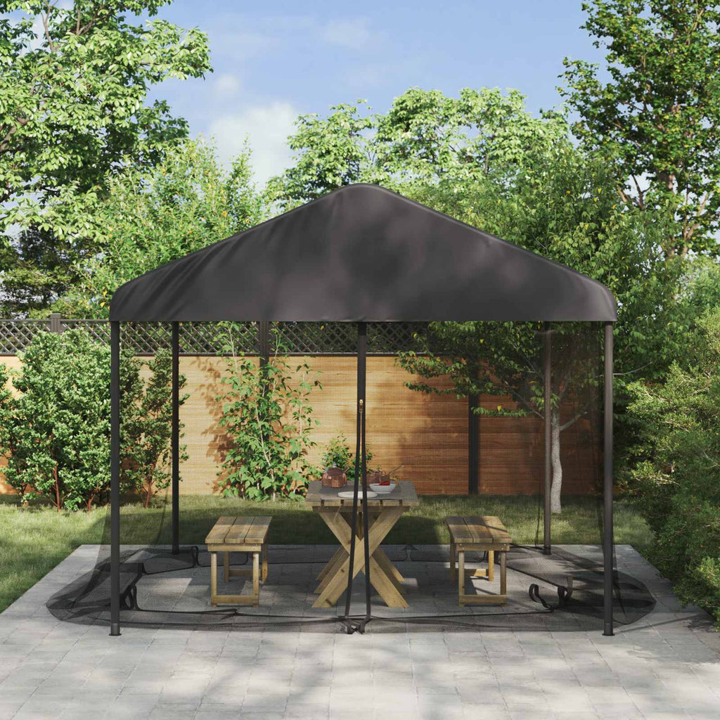 Moskito-Netz für Pavillon 220 Mesh Schwarz 4 x 3 x 2 cm