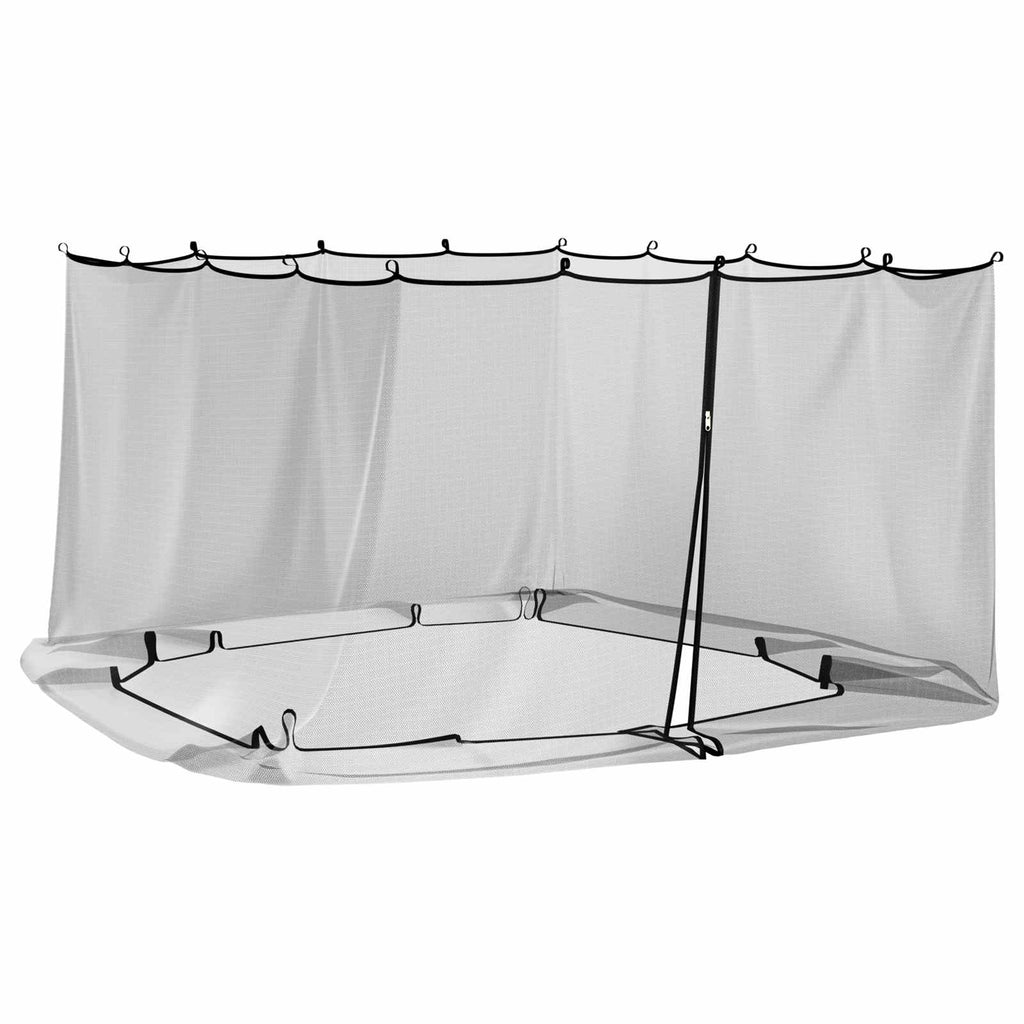 Moskito-Netz für Pavillon 220 Mesh Schwarz 4 x 3 x 2 cm