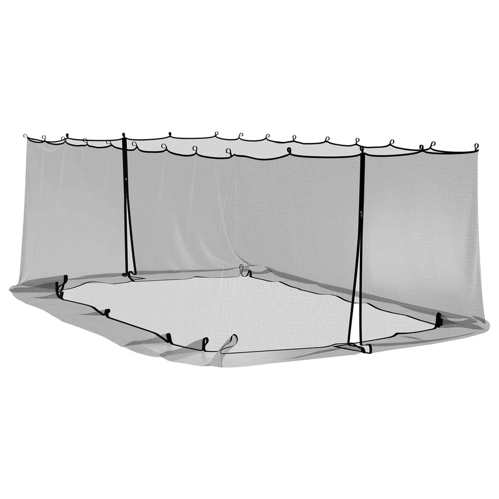 Moskito-Netz für Pavillon 220 Mesh Schwarz 6 x 3 x 2 m