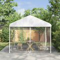 Moskito-Netz für Pavillon 220 Mesh Weiß 3,6 x 3 x 2 cm