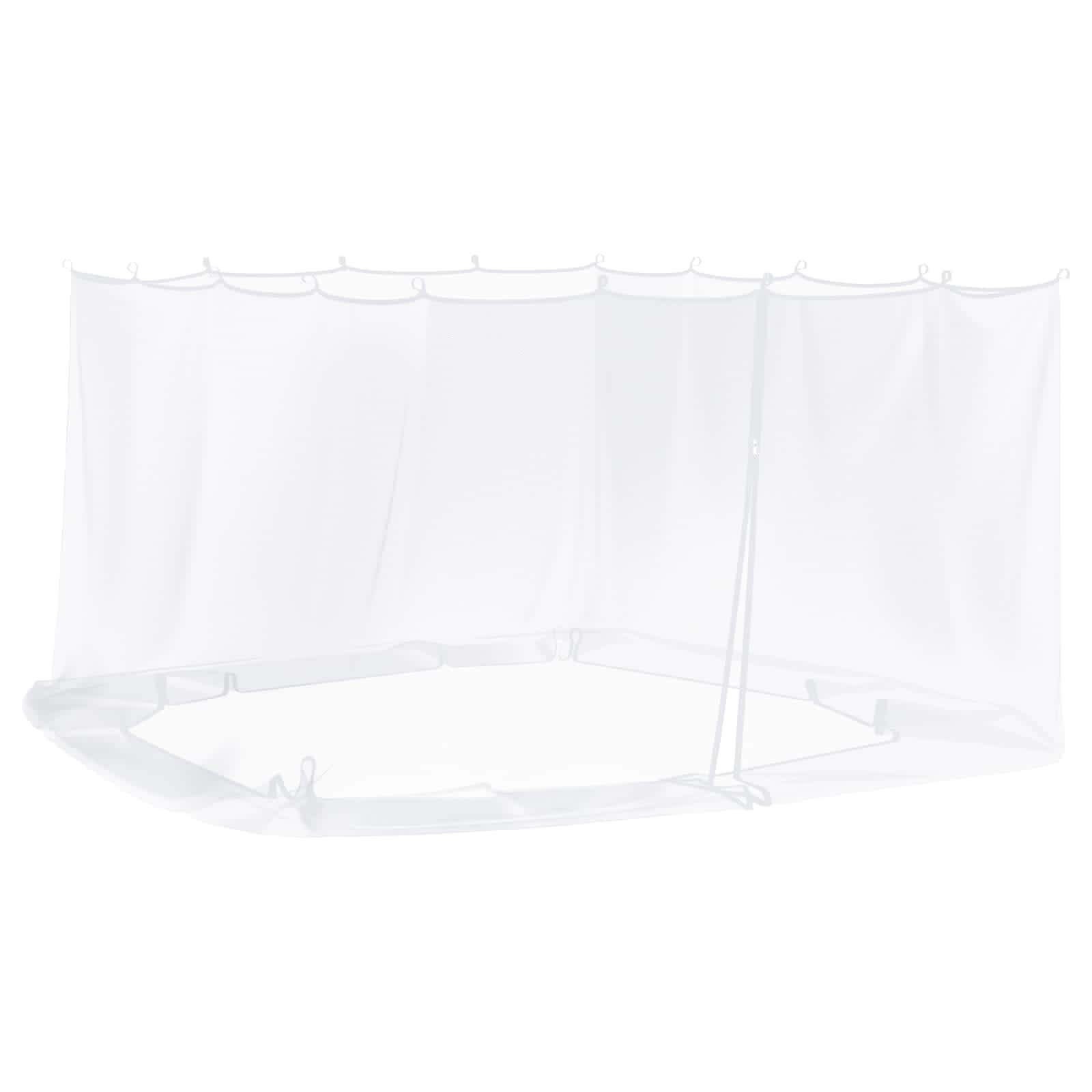 Moskito-Netz für Pavillon 220 Mesh Weiß 4 x 3 x 2 cm Polyester