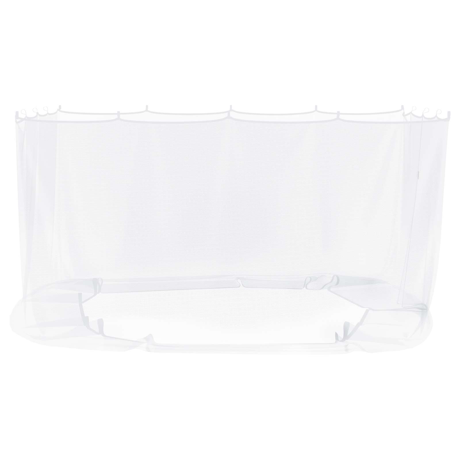 Moskito-Netz für Pavillon 220 Mesh Weiß 4,5 x 3 x 2 m Polyester