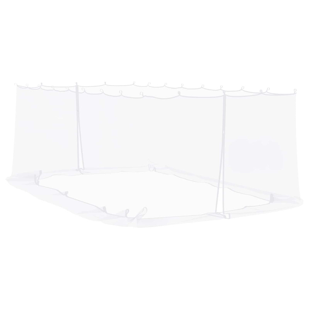 Moskito-Netz für Pavillon 220 Mesh Weiß 6 x 3 x 2 m Polyester