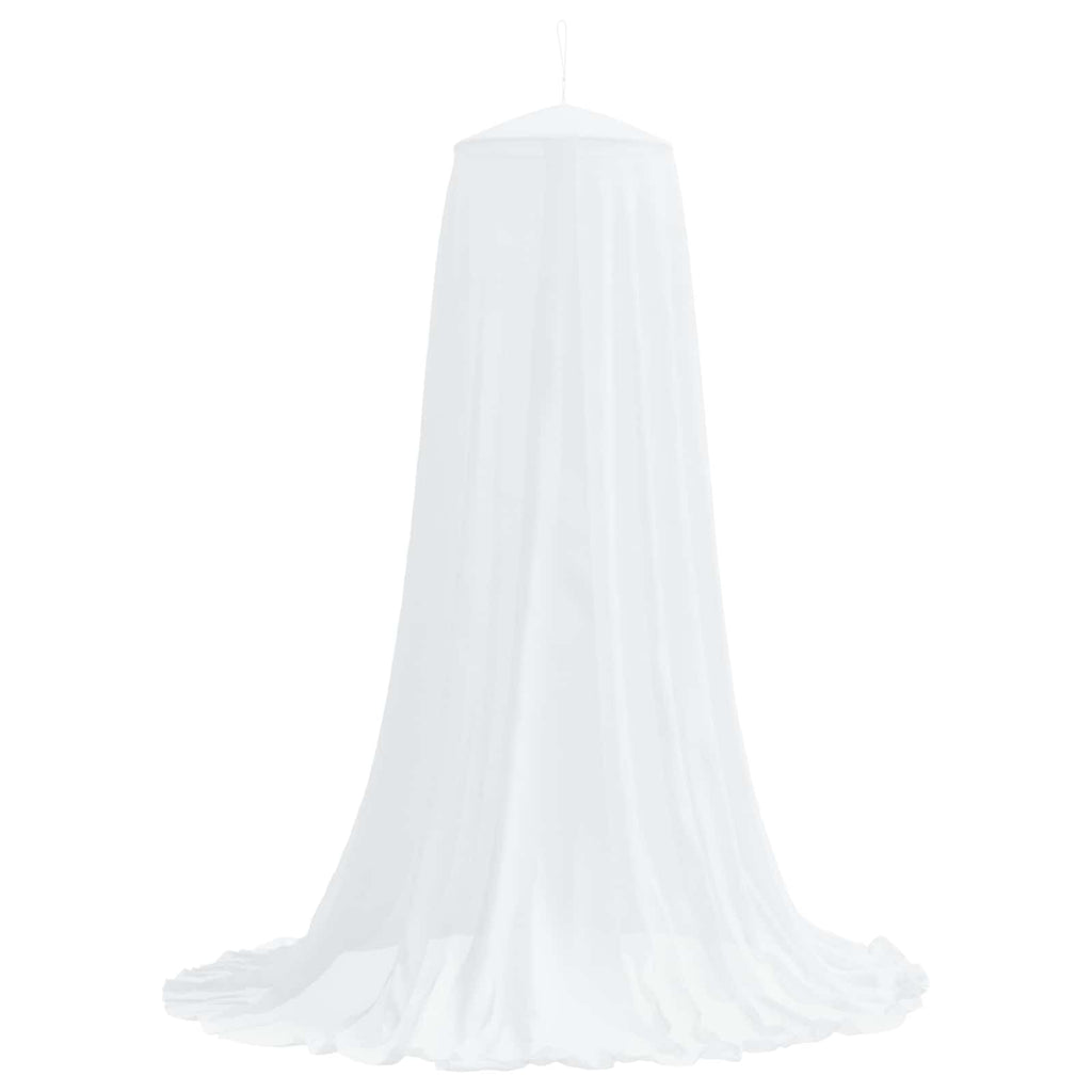 Moskito-Netz für das Bett 3 Stk. 156 Mesh Weiß ⌀56 x 220 cm