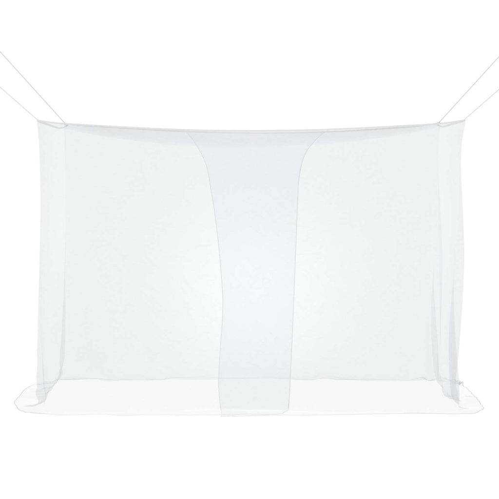 Moskito-Netz für Bett 156 Maschen 3 pcs Weiß Polyester