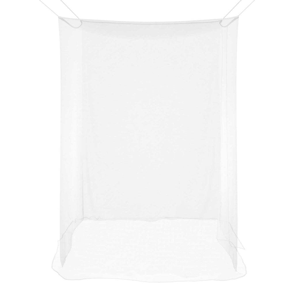 Moskito-Netz für Bett 156 Maschen 3 pcs Weiß Polyester