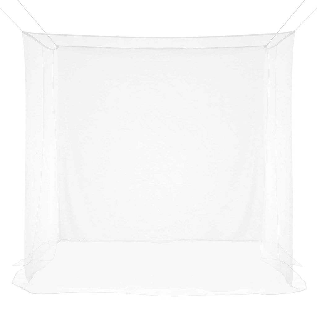 Moskito-Netz für Bett 156 Maschen 3 pcs Weiß Polyester